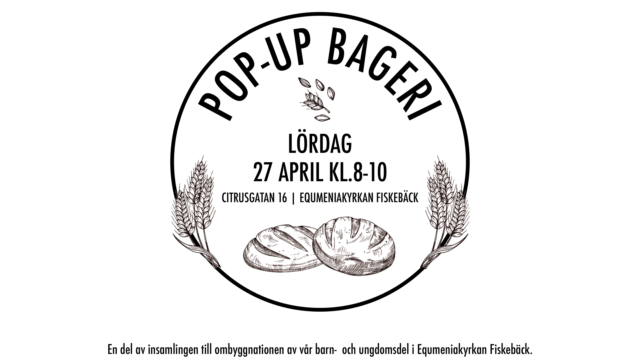 Pop-up Bageri lördag 27/4 -24