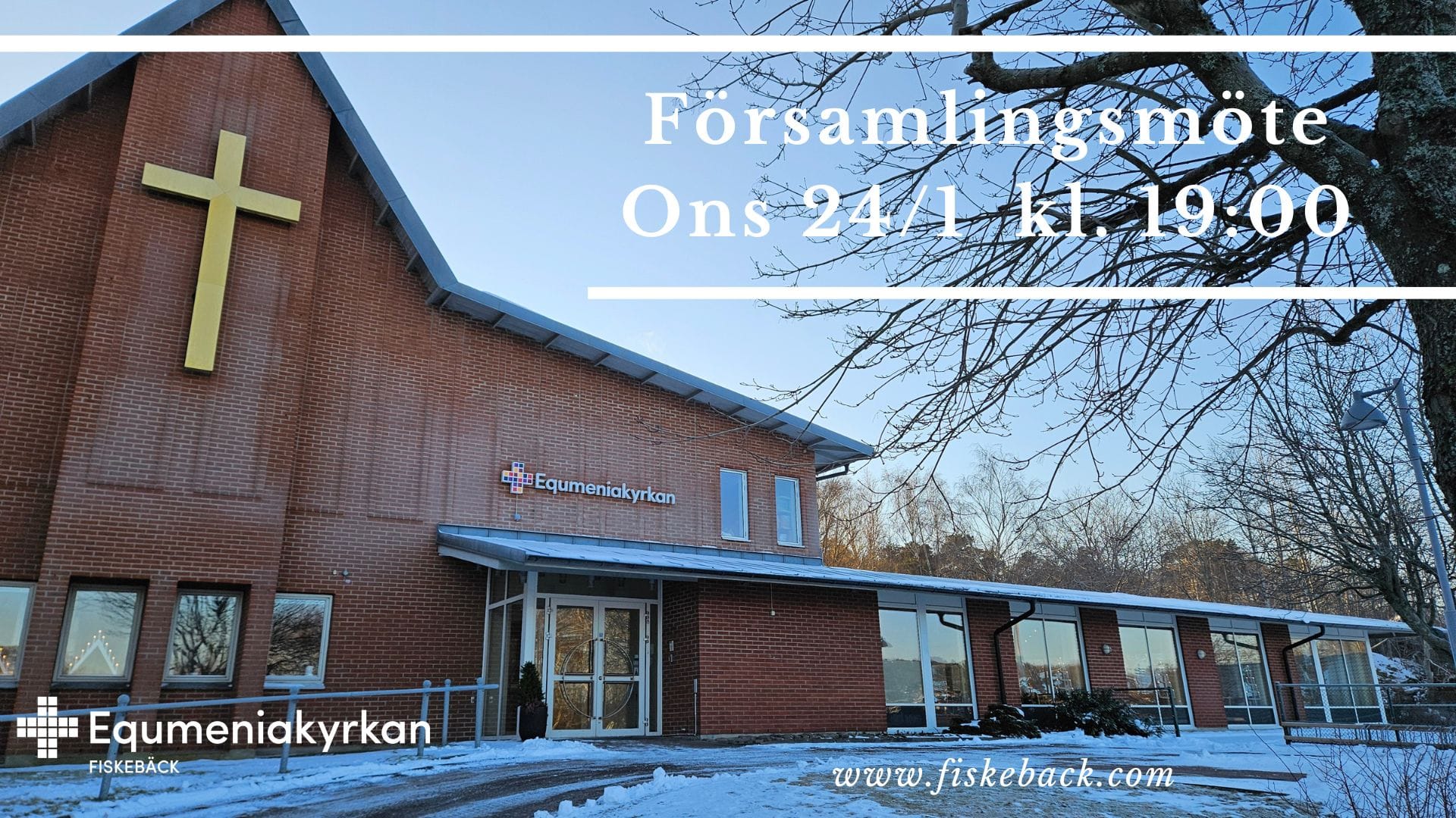 Församlingsmöte inför årsmötet