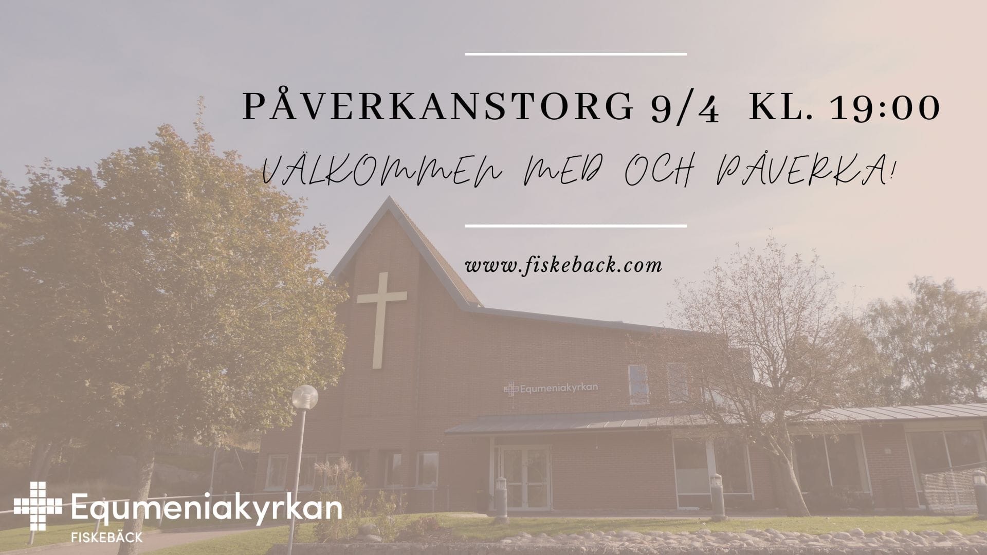 Påverkanstorg 9 april, 2024