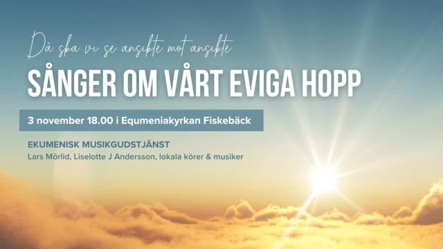 Puff för "Sånger om vårt eviga hopp" 2024-11-03