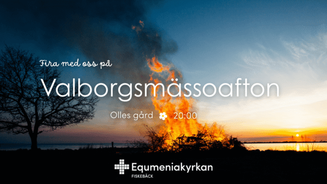 Fira valborgs med oss på Olles gård
