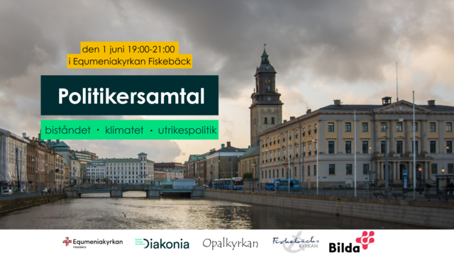 Politikersamtal om Sveriges roll i världen