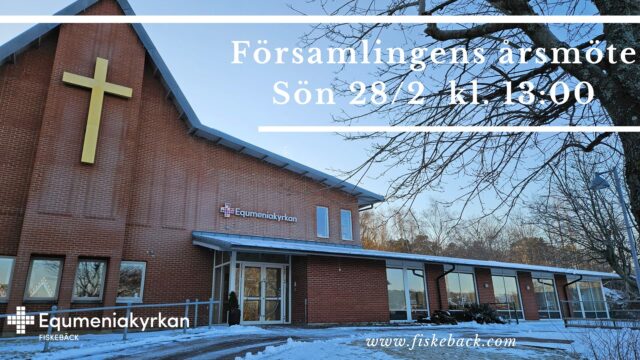 Bild av Equmeniakyrkan Fiskebäck i vinterskrud